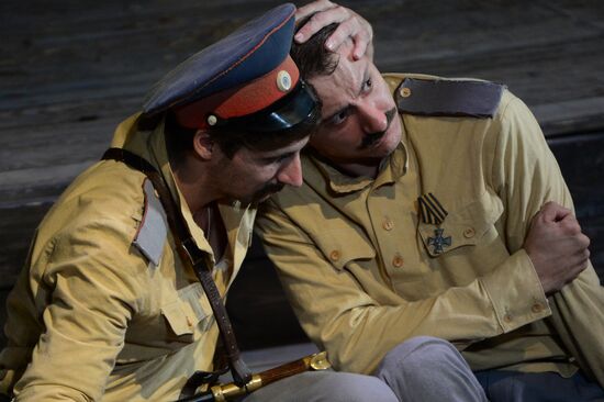 "And Quiet Flows the Don" play staged by Gorky Rostov Academic Drama Theater