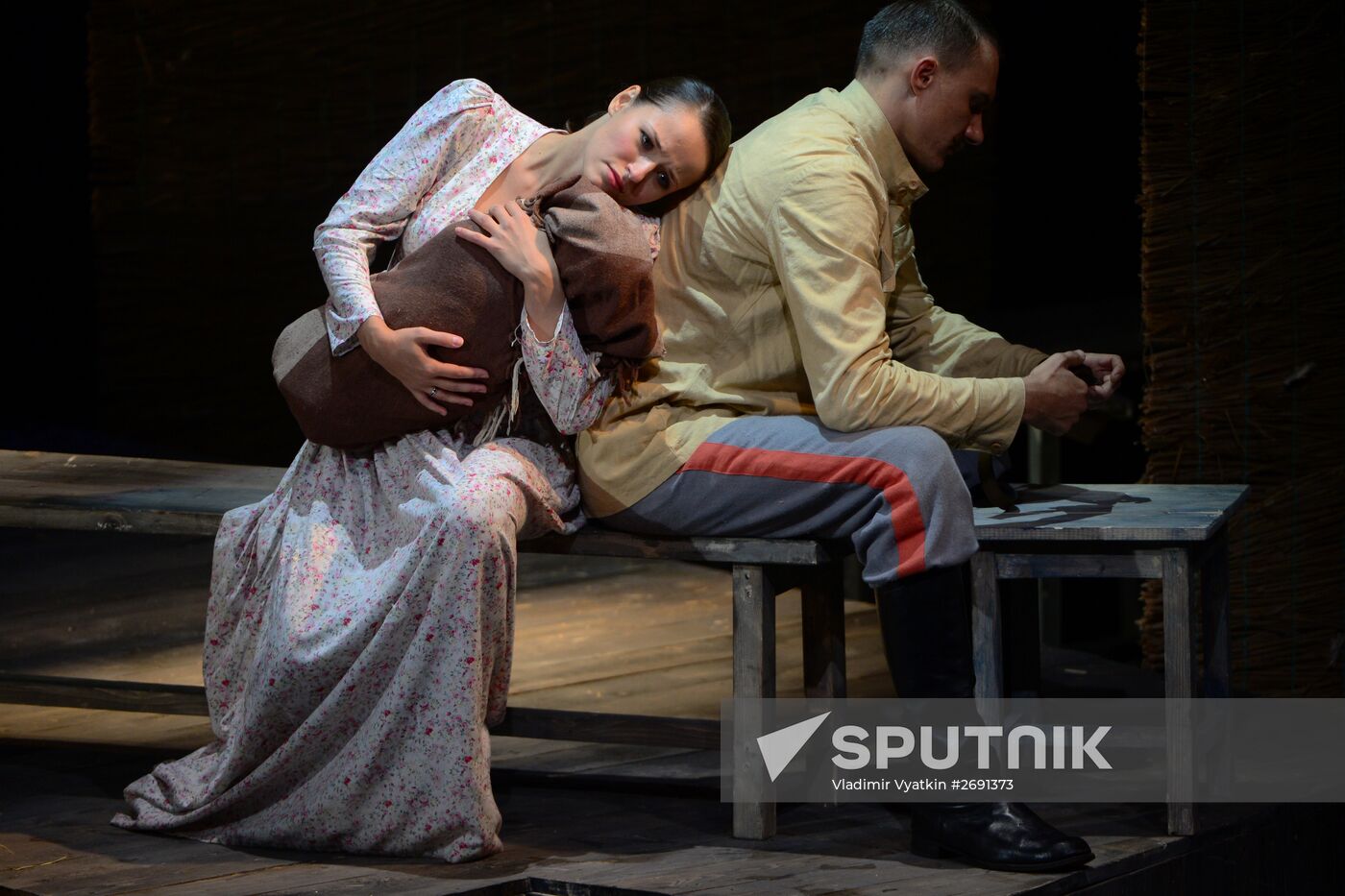 "And Quiet Flows the Don" play staged by Gorky Rostov Academic Drama Theater