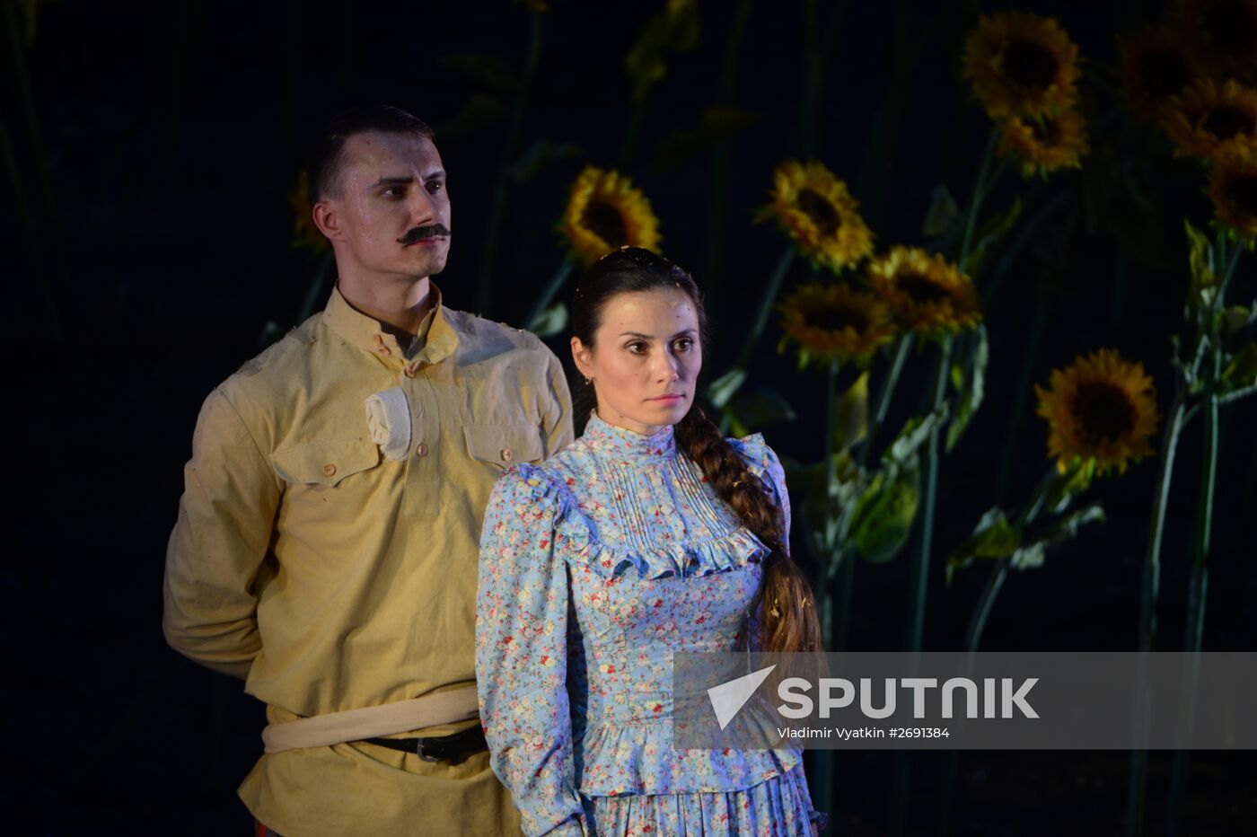 "And Quiet Flows the Don" play staged by Gorky Rostov Academic Drama Theater