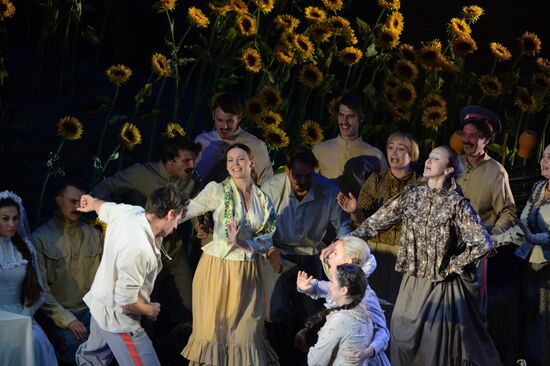 "And Quiet Flows the Don" play staged by Gorky Rostov Academic Drama Theater
