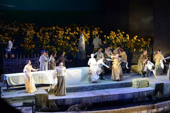 "And Quiet Flows the Don" play staged by Gorky Rostov Academic Drama Theater