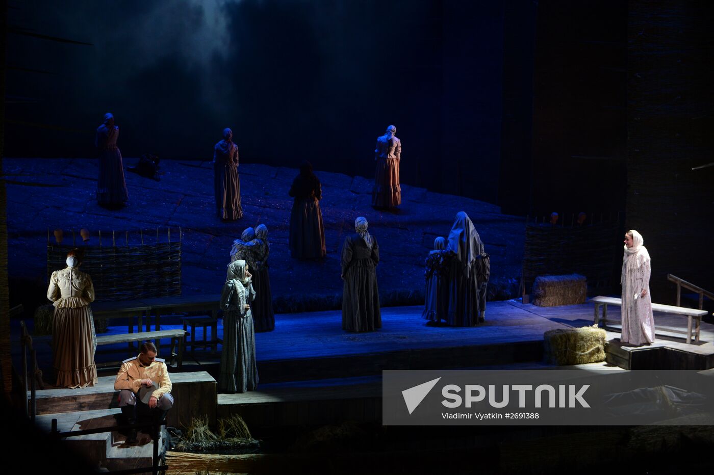 "And Quiet Flows the Don" play staged by Gorky Rostov Academic Drama Theater