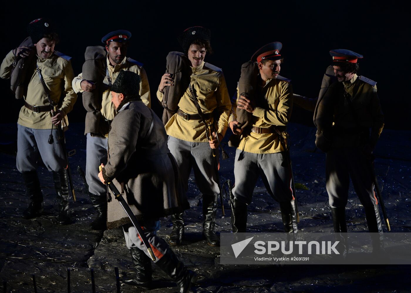 "And Quiet Flows the Don" play staged by Gorky Rostov Academic Drama Theater