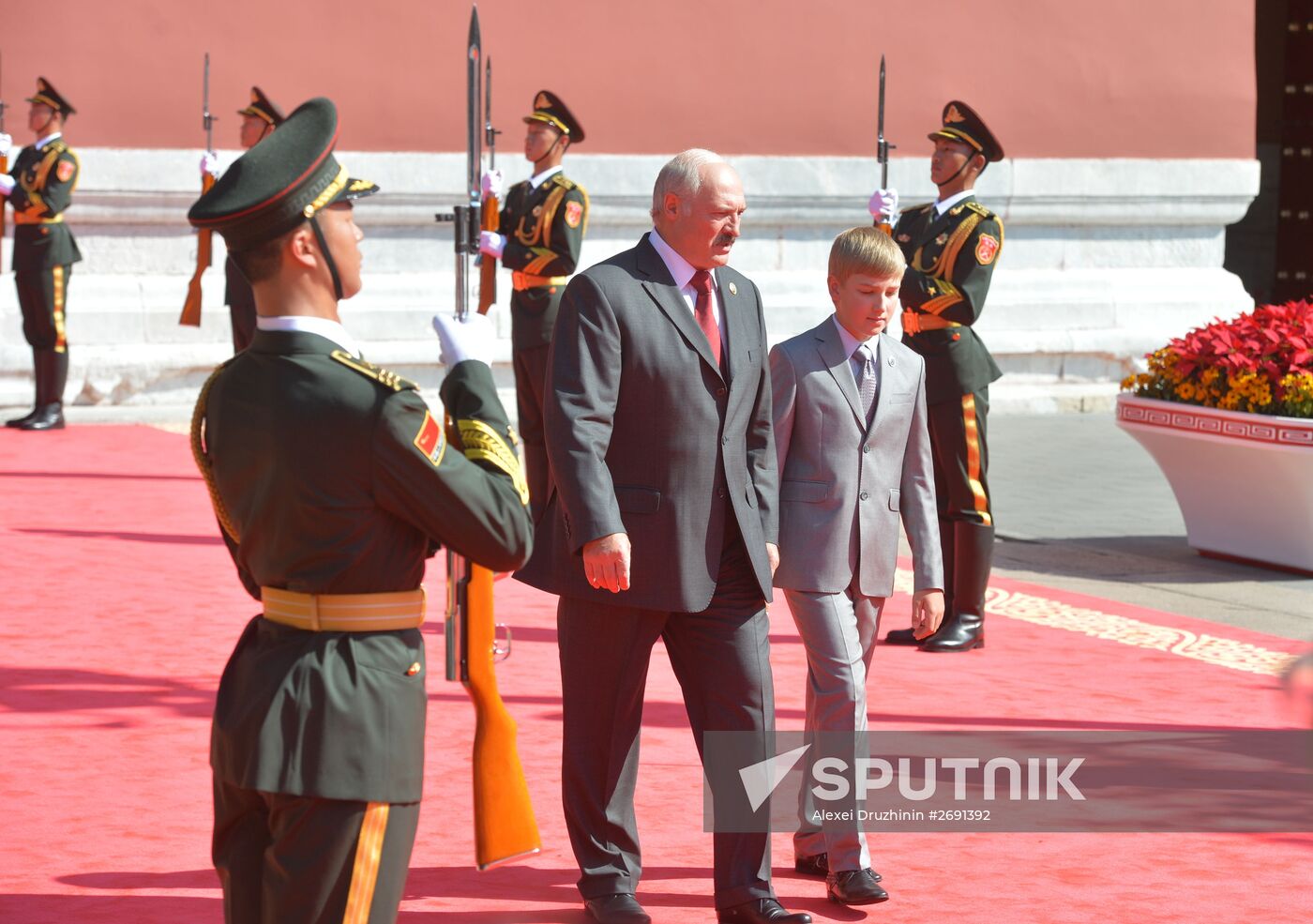 Russian President Vladimir Putin's visit to China. Day Two