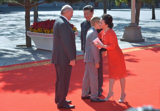 Russian President Vladimir Putin's visit to China. Day Two