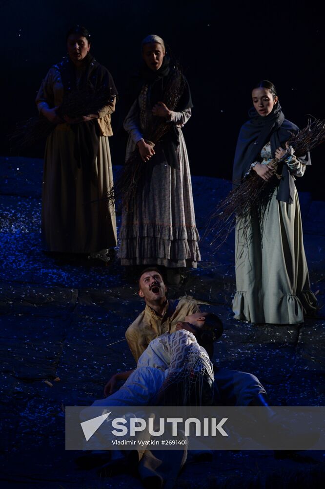 "And Quiet Flows the Don" play staged by Gorky Rostov Academic Drama Theater