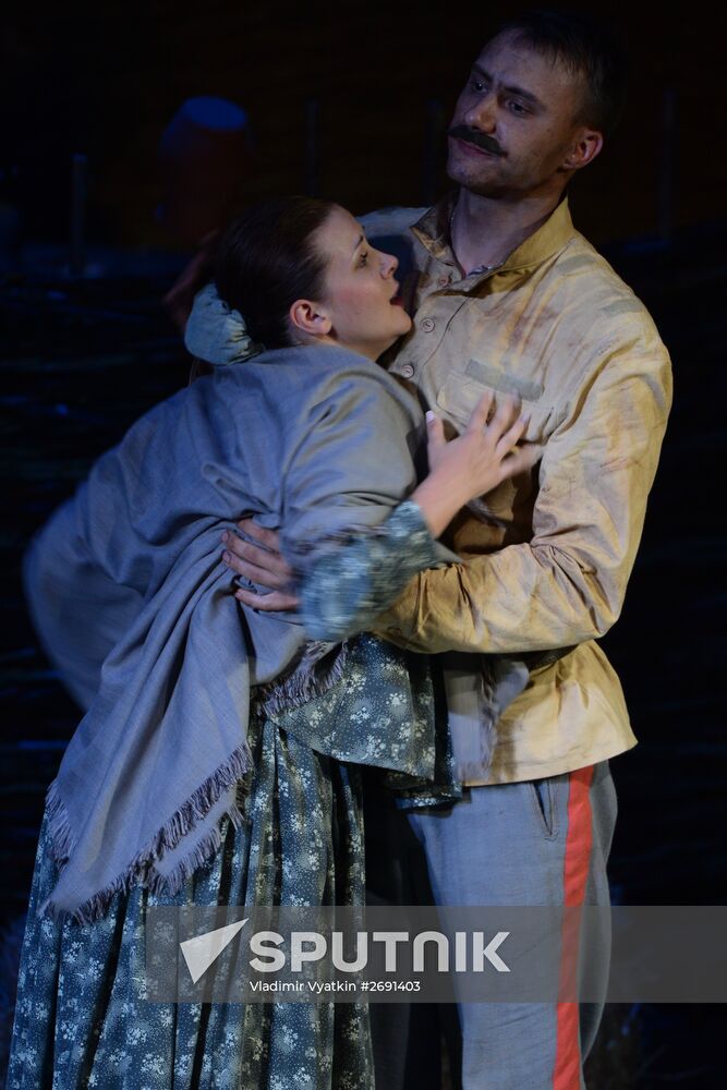 "And Quiet Flows the Don" play staged by Gorky Rostov Academic Drama Theater