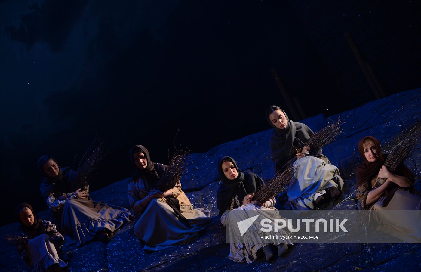 "And Quiet Flows the Don" play staged by Gorky Rostov Academic Drama Theater