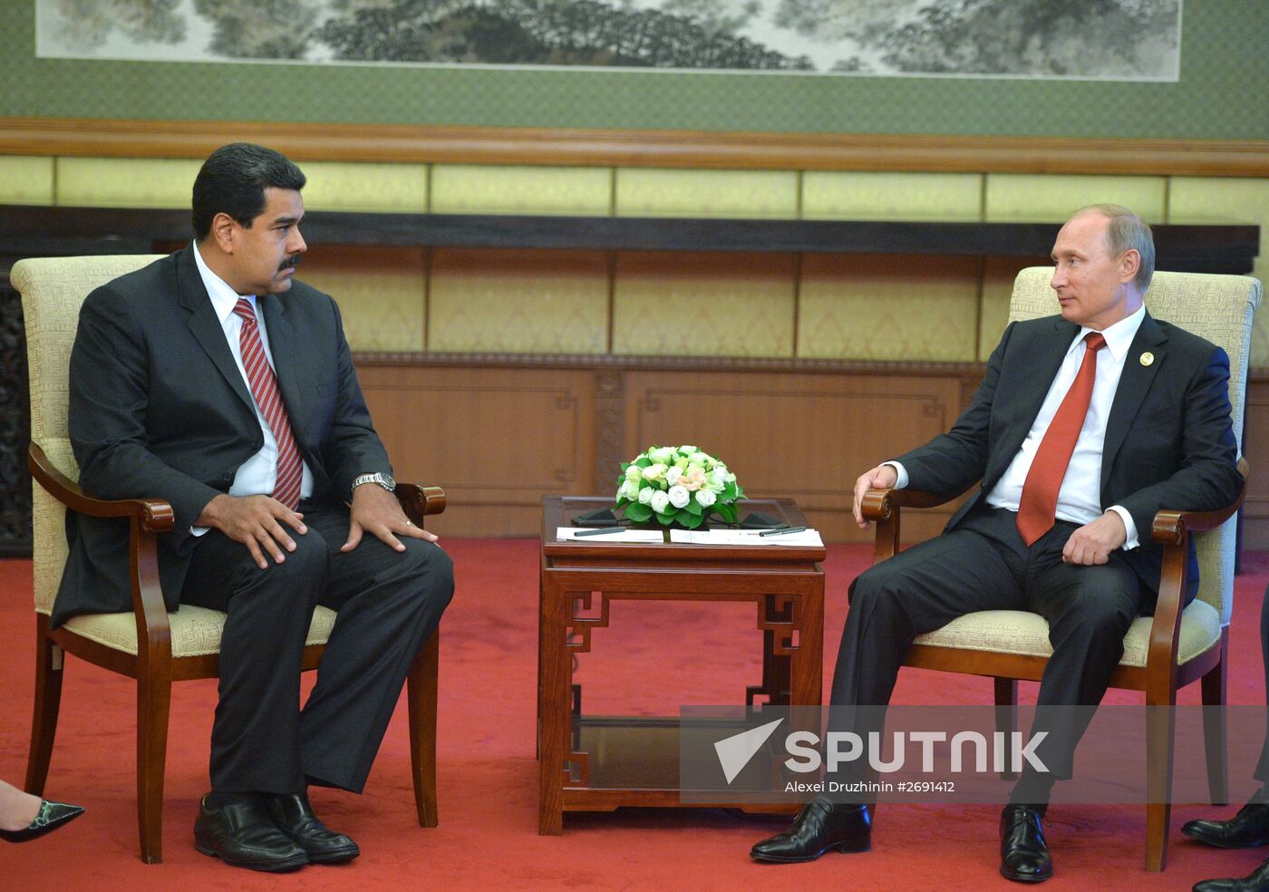 Russian President Vladimir Putin's visit to China. Day Two