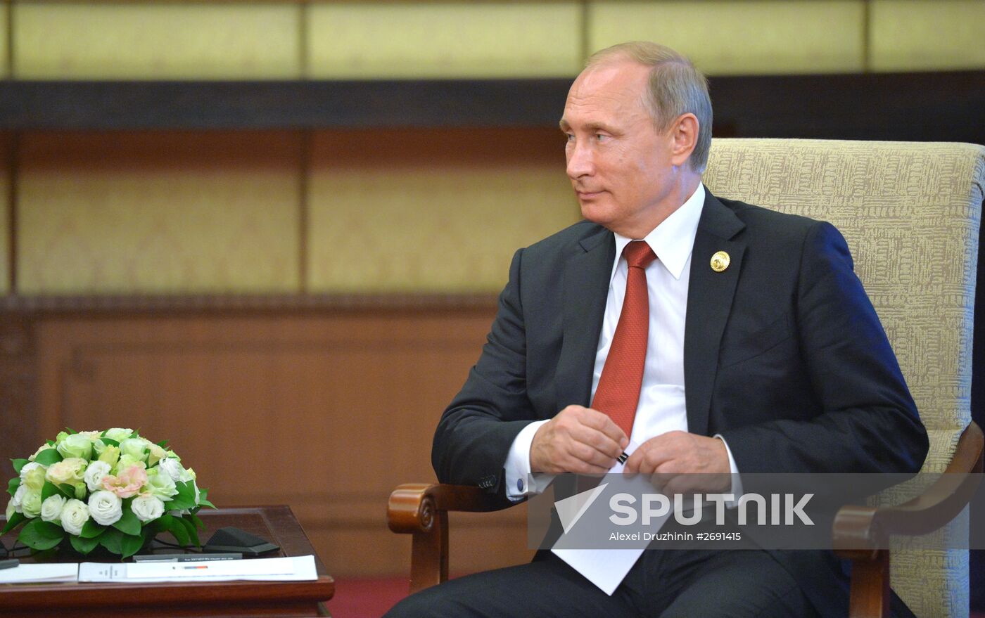 Russian President Vladimir Putin's visit to China. Day Two