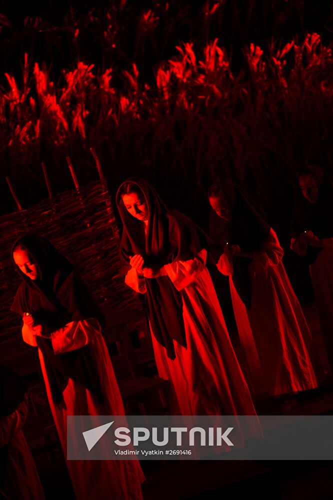 "And Quiet Flows the Don" play staged by Gorky Rostov Academic Drama Theater
