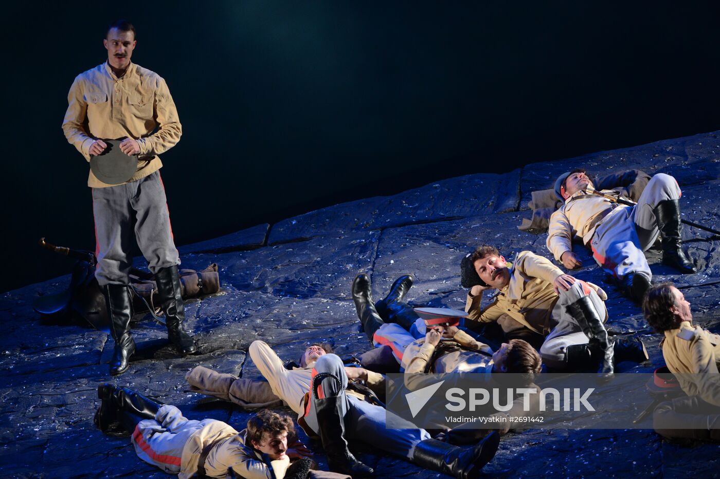 "And Quiet Flows the Don" play staged by Gorky Rostov Academic Drama Theater