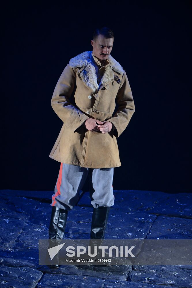 "And Quiet Flows the Don" play staged by Gorky Rostov Academic Drama Theater