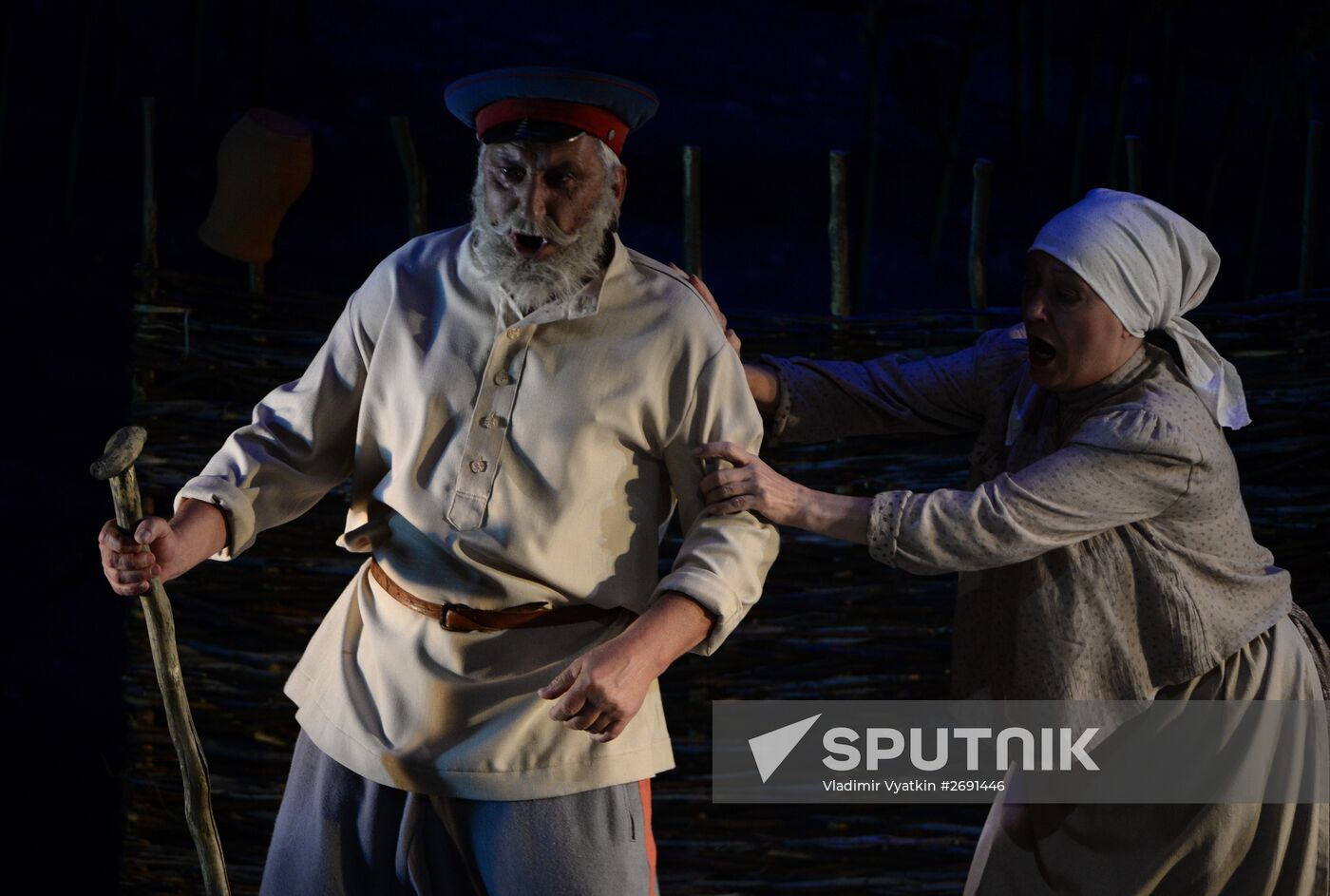 "And Quiet Flows the Don" play staged by Gorky Rostov Academic Drama Theater