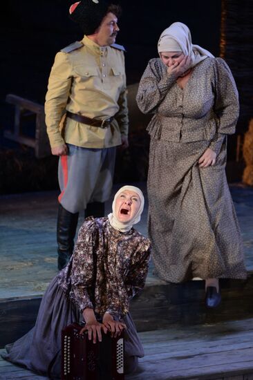 "And Quiet Flows the Don" play staged by Gorky Rostov Academic Drama Theater