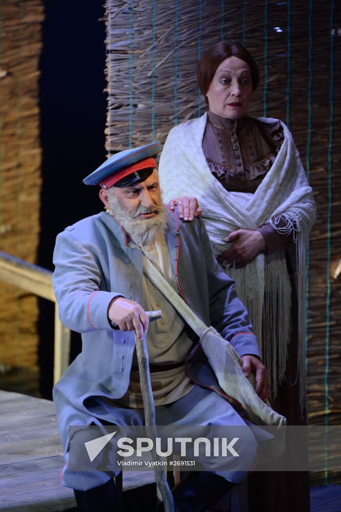 "And Quiet Flows the Don" play staged by Gorky Rostov Academic Drama Theater