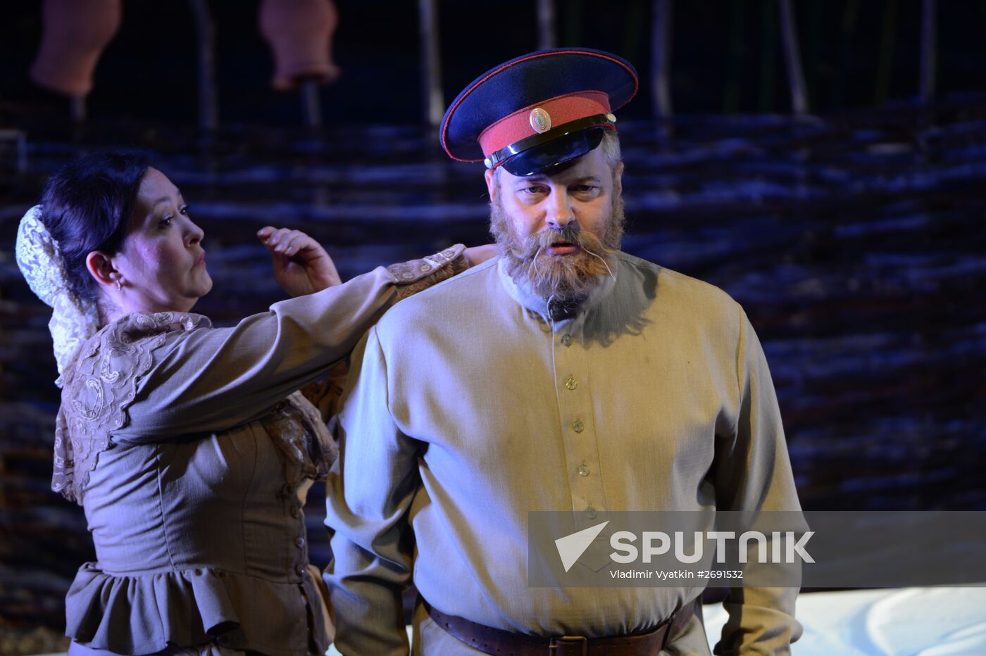 "And Quiet Flows the Don" play staged by Gorky Rostov Academic Drama Theater