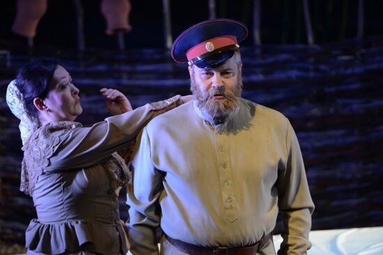 "And Quiet Flows the Don" play staged by Gorky Rostov Academic Drama Theater