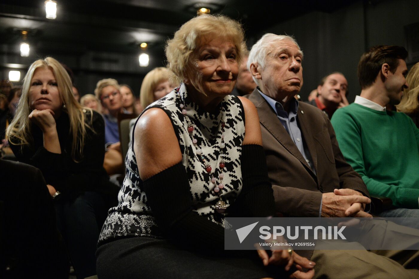 Lenkom Theater company meeting
