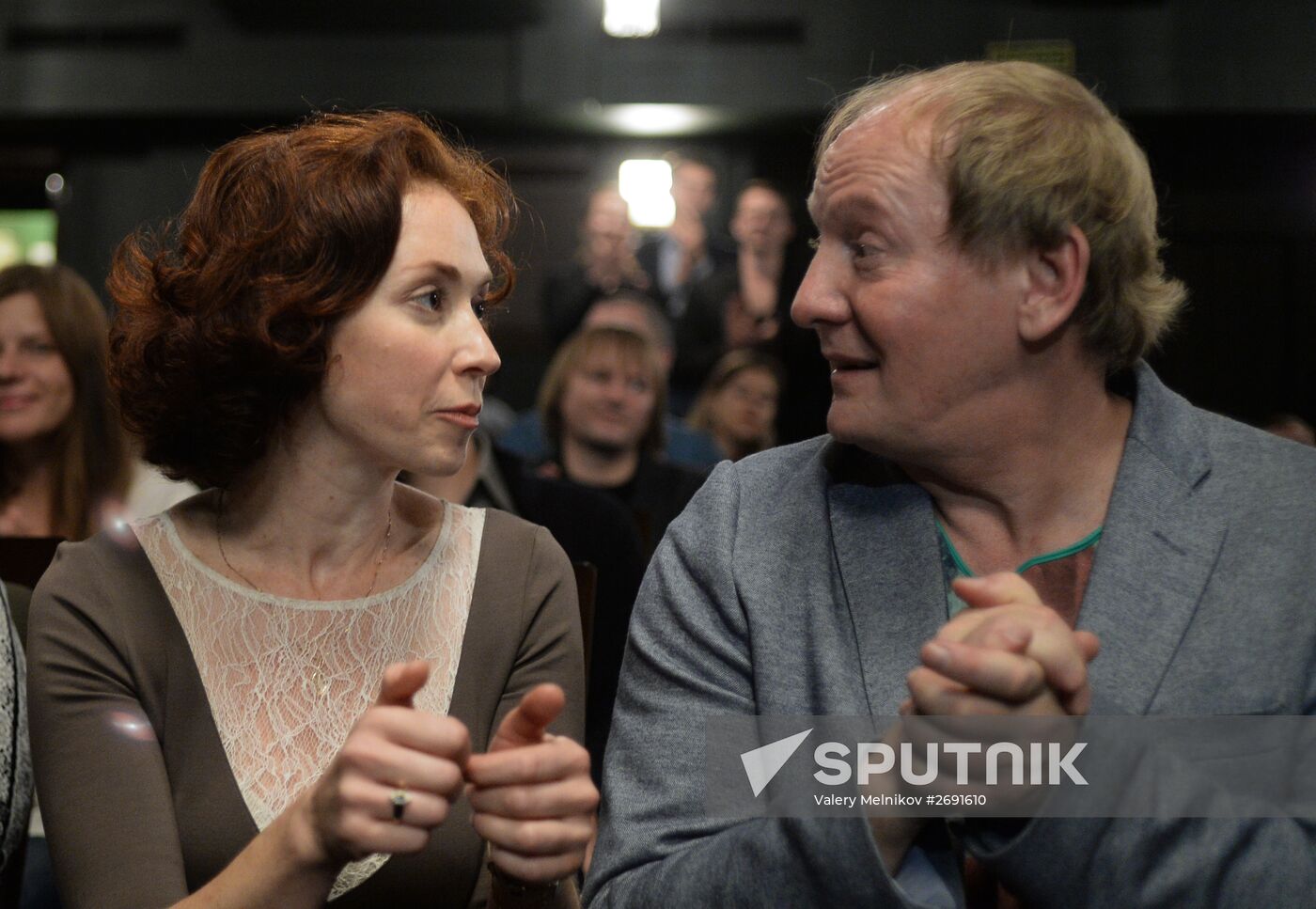 Lenkom Theater company meeting