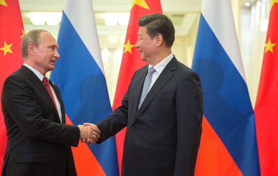 Russian President Vladimir Putin's visit to China. Day Two