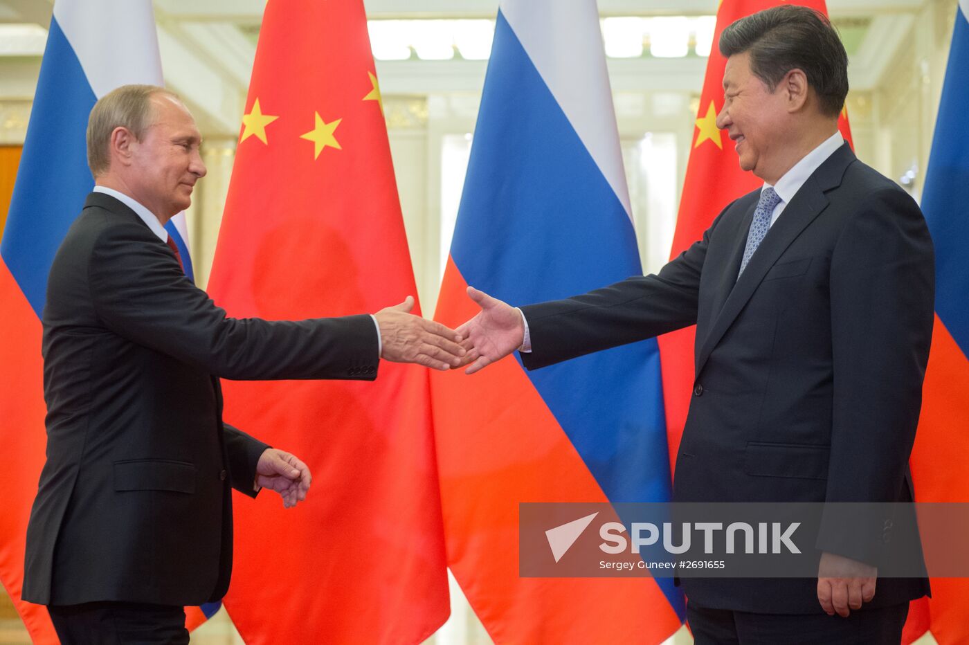 Russian President Vladimir Putin's visit to China. Day Two