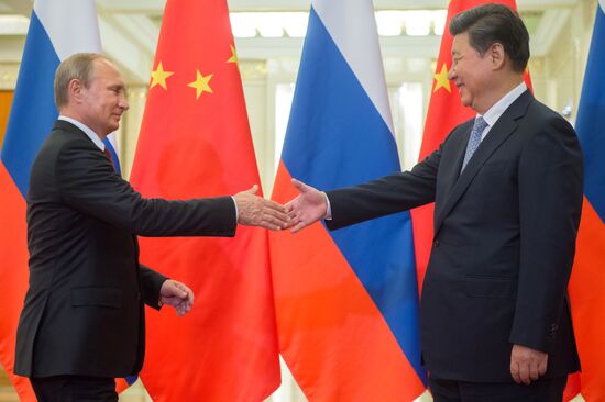Russian President Vladimir Putin's visit to China. Day Two