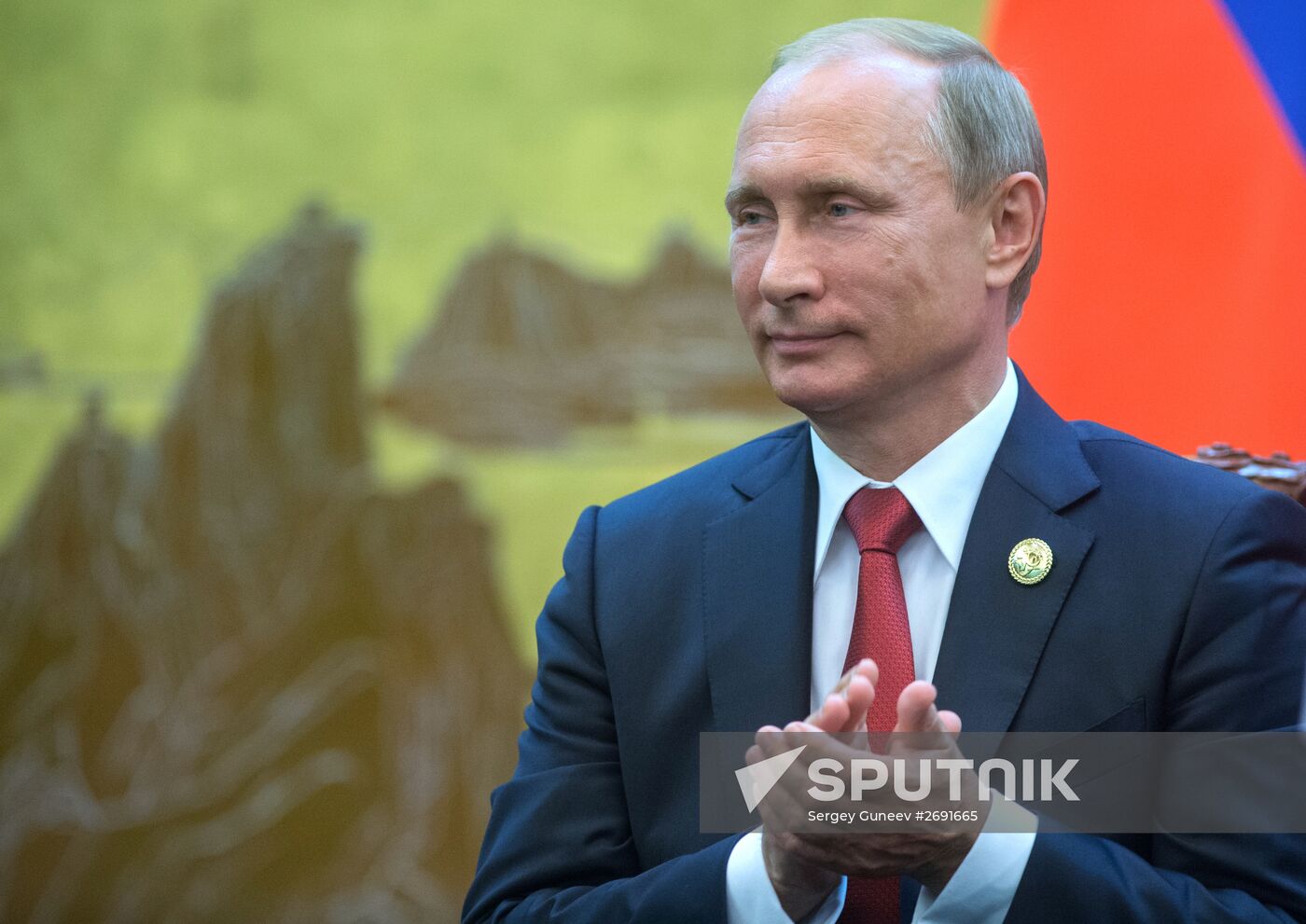 Russian President Vladimir Putin's visit to China. Day Two