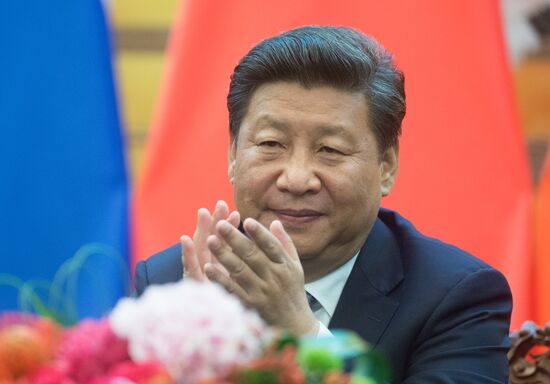 Russian President Vladimir Putin's visit to China. Day Two