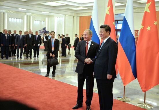 Russian President Vladimir Putin's visit to China. Day Two