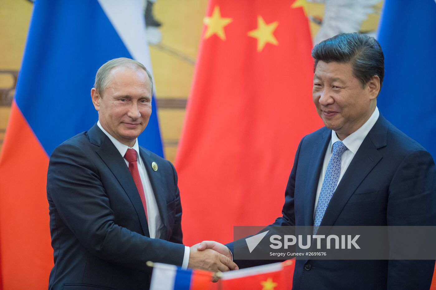 Russian President Vladimir Putin's visit to China. Day Two