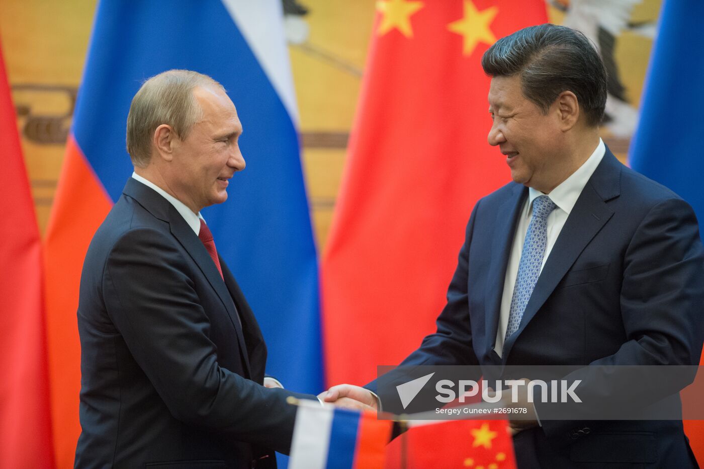 Russian President Vladimir Putin's visit to China. Day Two