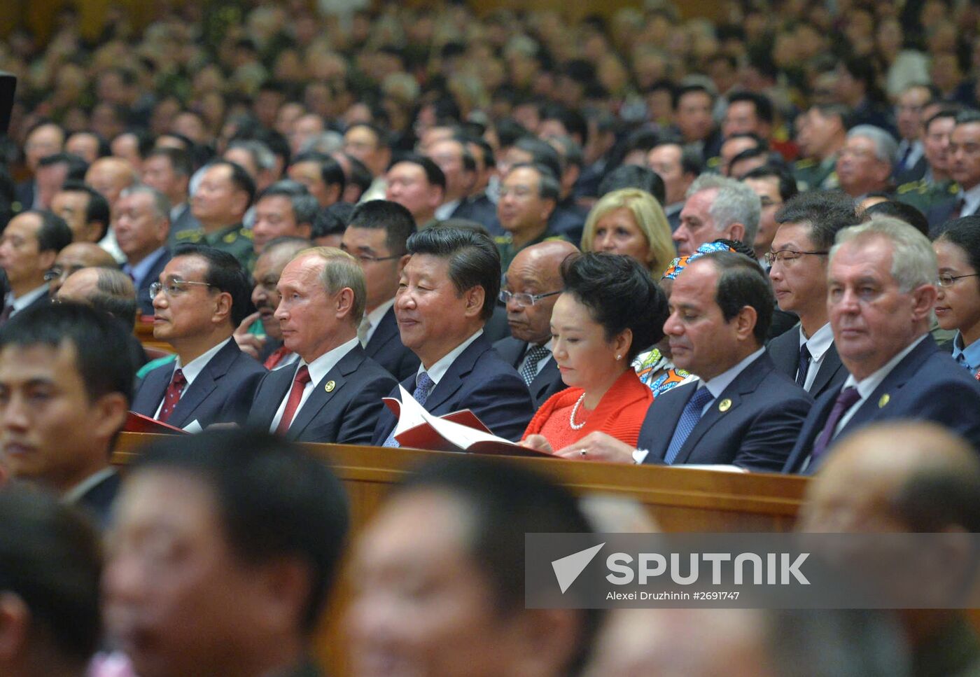 Russian President Vladimir Putin's visit to China. Day Two