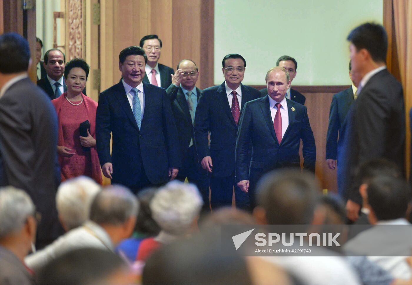 Russian President Vladimir Putin's visit to China. Day Two