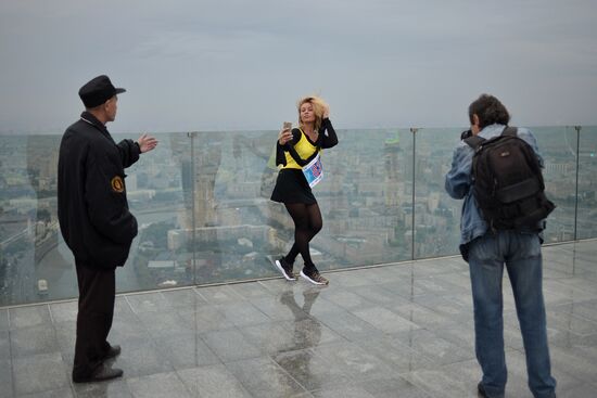 Running High charity race to top of Capital City skyscraper