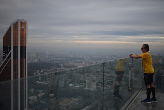 Running High charity race to top of Capital City skyscraper