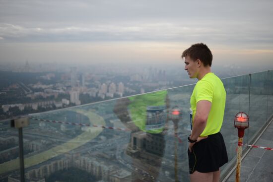Running High charity race to top of Capital City skyscraper
