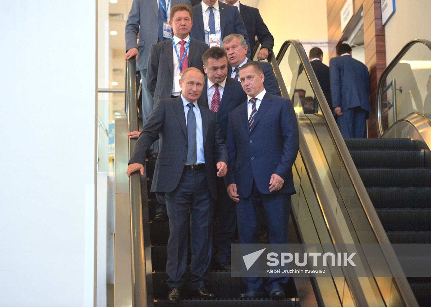 Russian President Vladimir Putin attends first Eastern Economic Forum