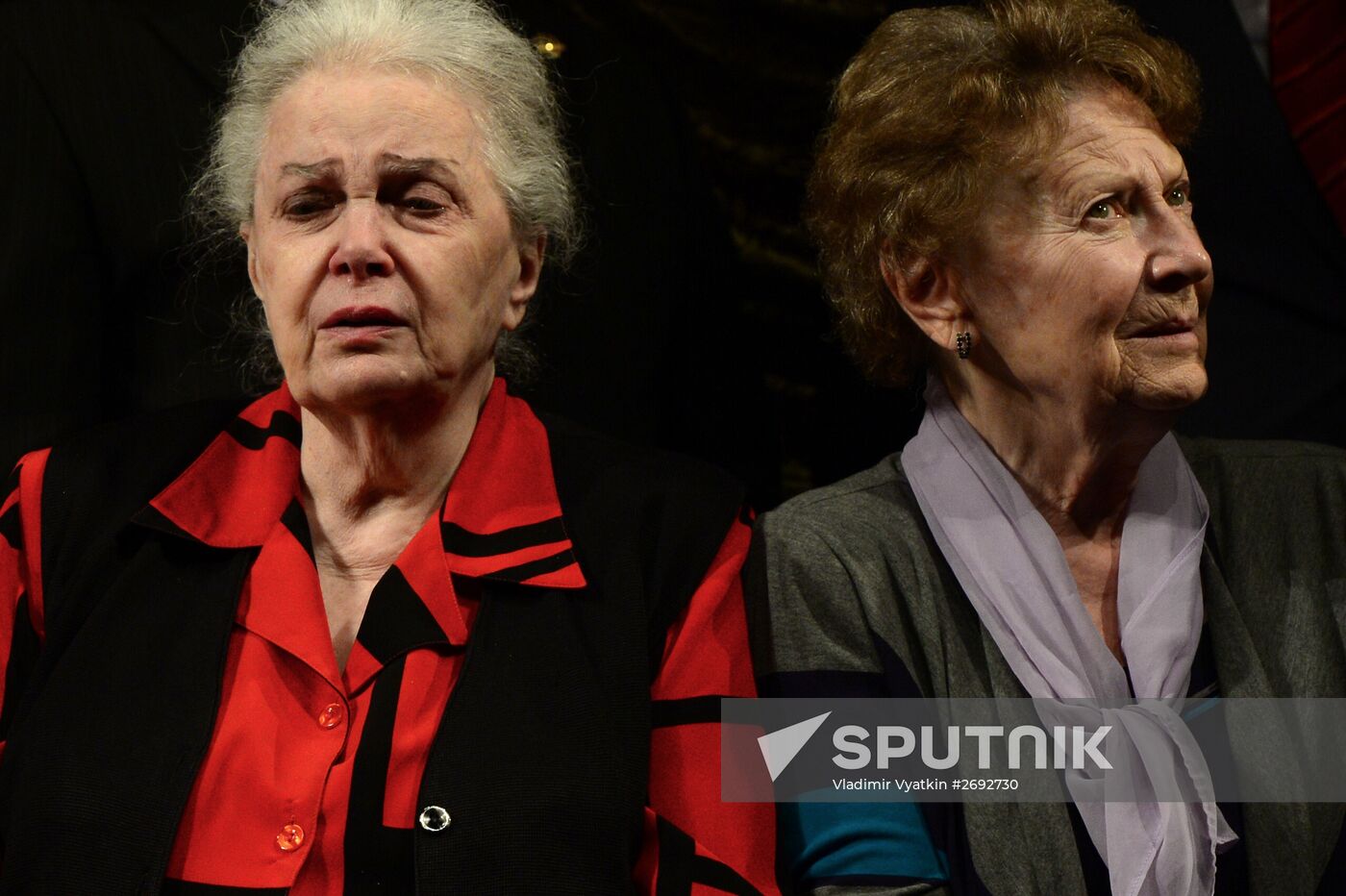 Maly Theater company meeting