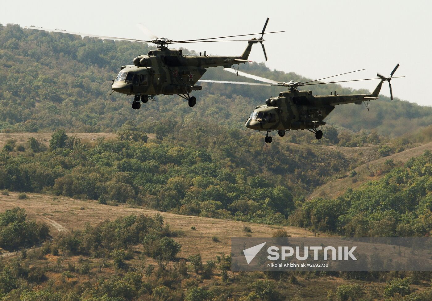 Paratroopers from Serbia, Russia, Belarus hold drill in Krasnodar region