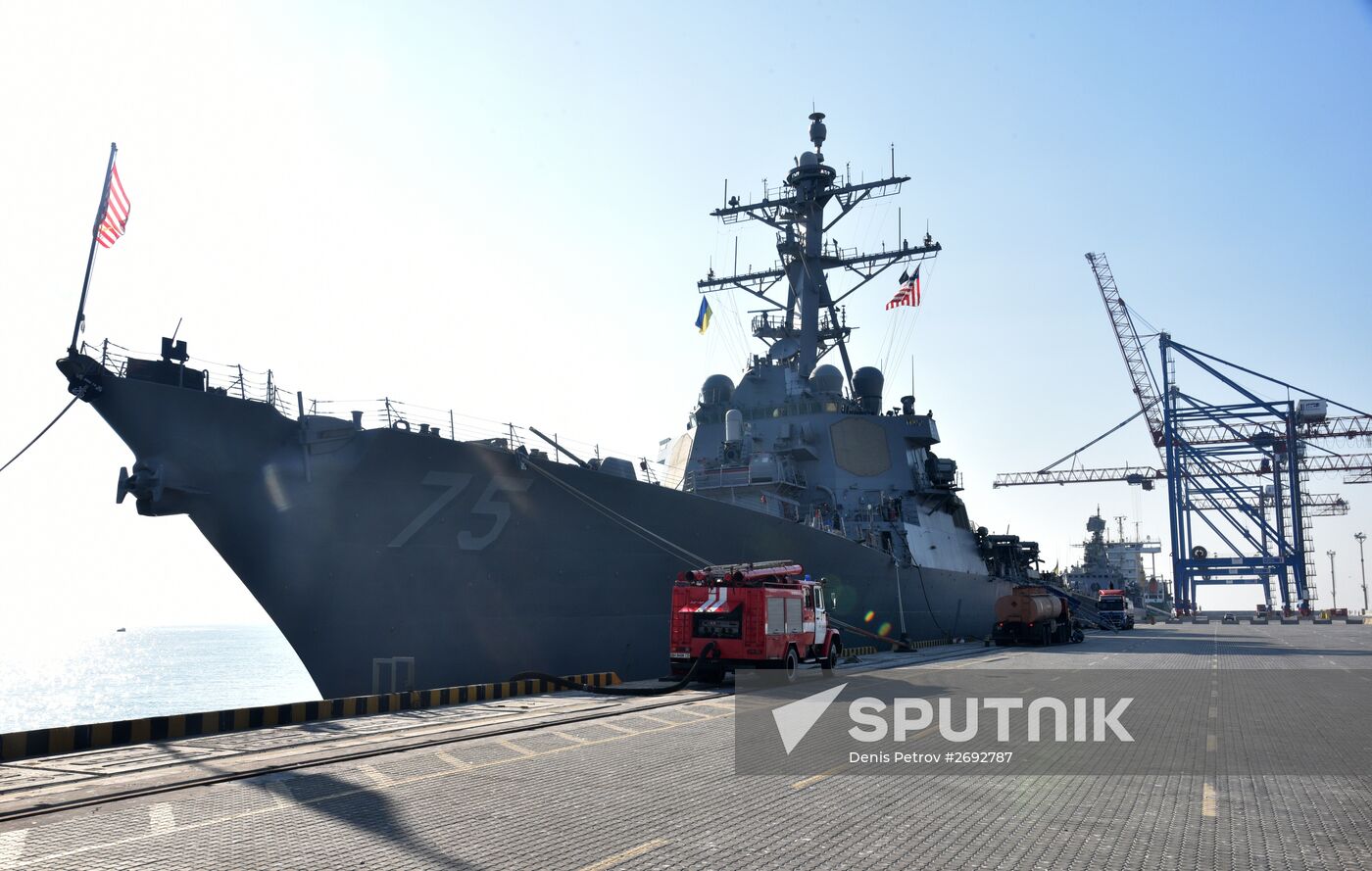 Ukraine, USA hold Sea Breeze 2015 naval drill