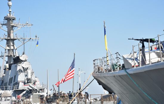 Ukraine, USA hold Sea Breeze 2015 naval drill