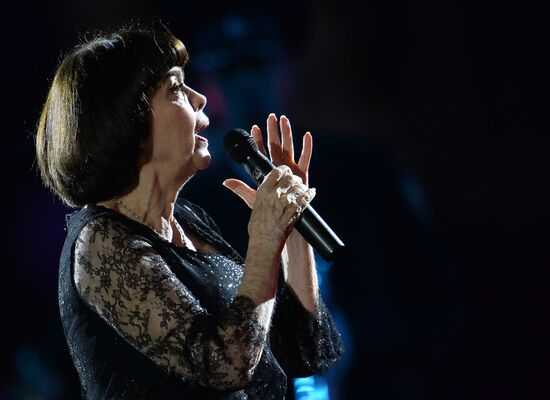 Dress rehearsal of Savior Tower Festival opening ceremony