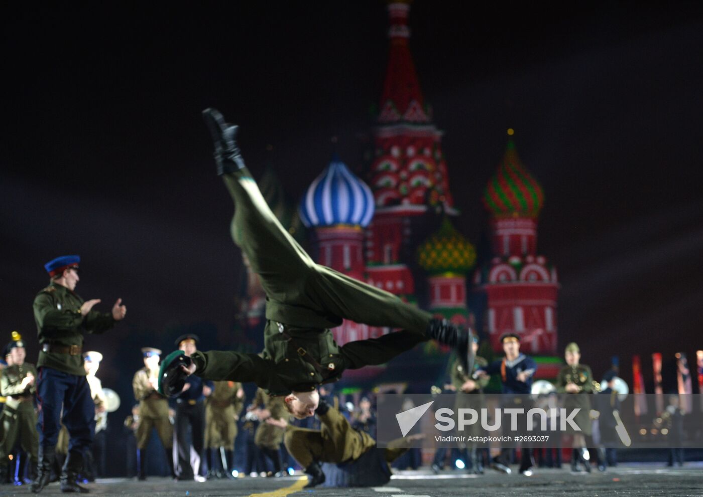 Final rehearsal of Spasskaya Tower festival's opening ceremony