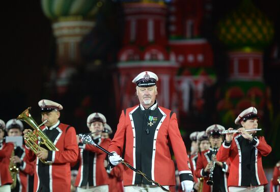 Final rehearsal of Spasskaya Tower festival's opening ceremony