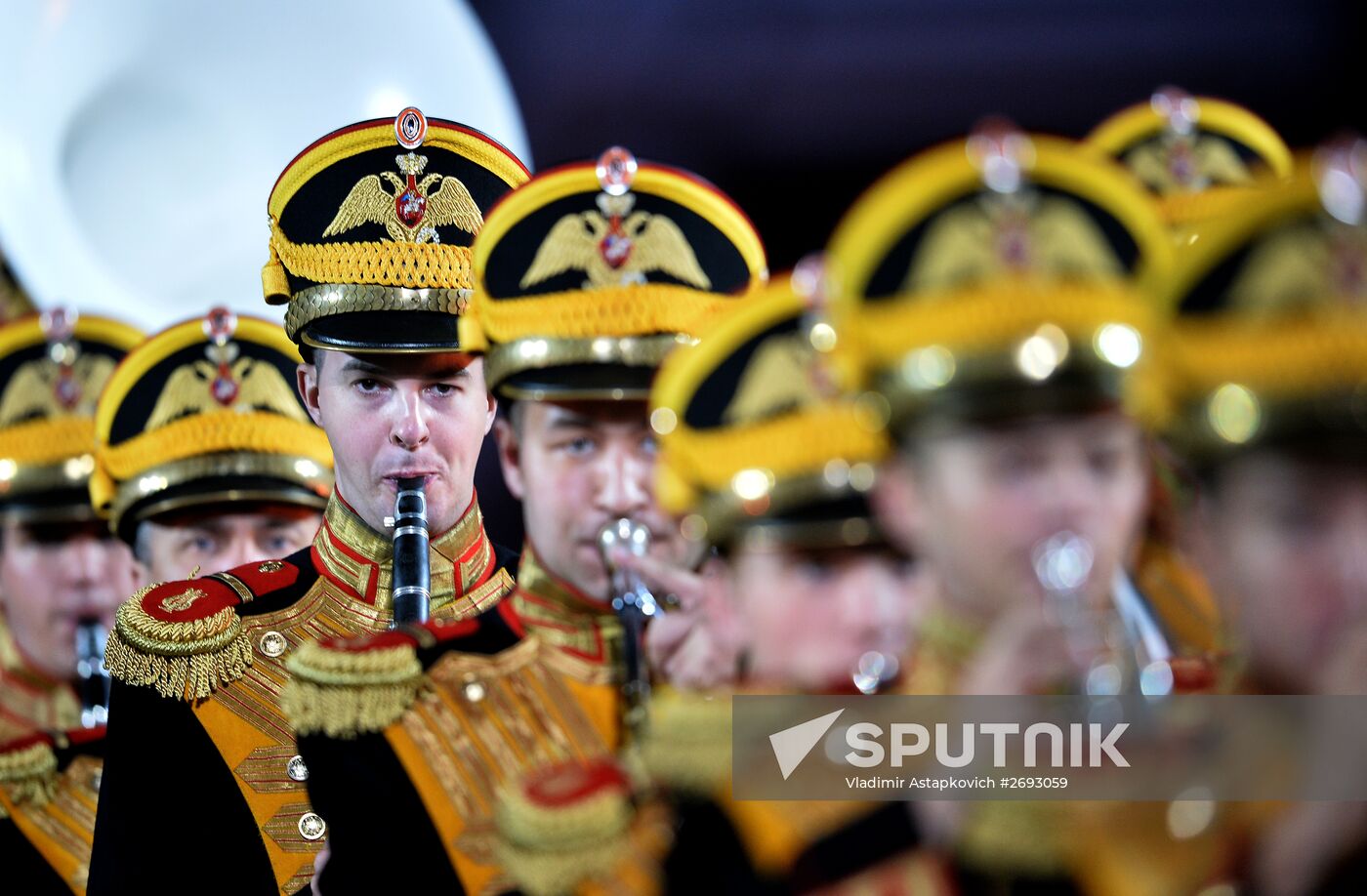 Final rehearsal of Spasskaya Tower festival's opening ceremony