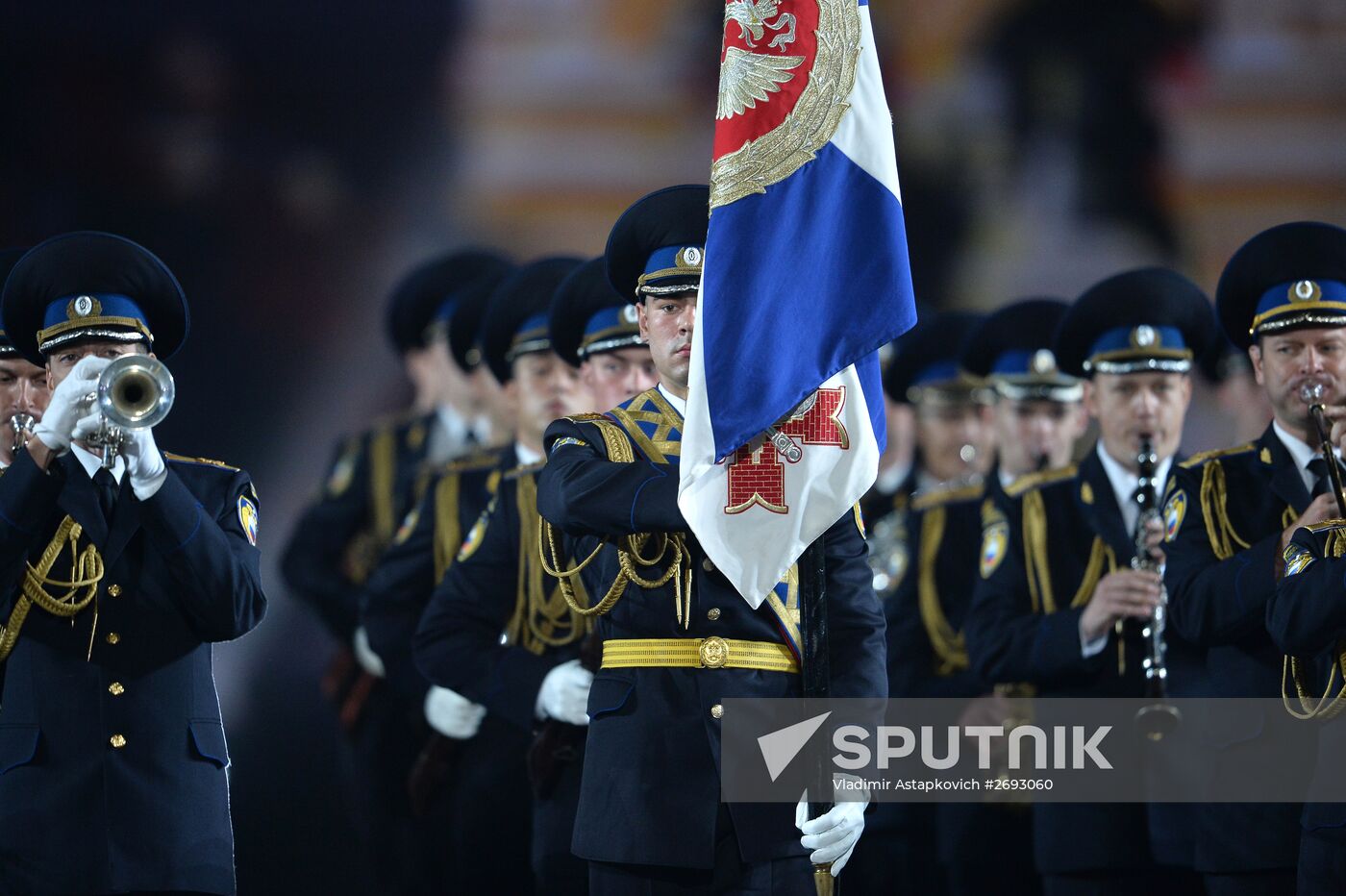 Final rehearsal of Spasskaya Tower festival's opening ceremony