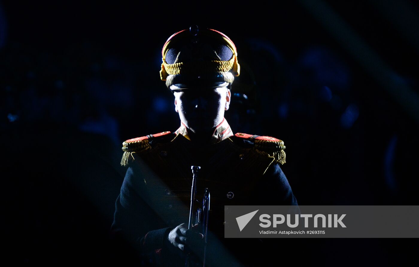 Final rehearsal of Spasskaya Tower festival's opening ceremony