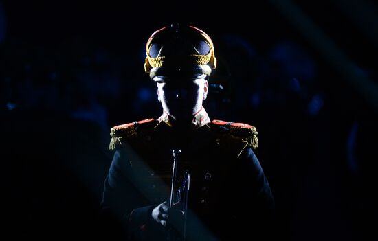 Final rehearsal of Spasskaya Tower festival's opening ceremony