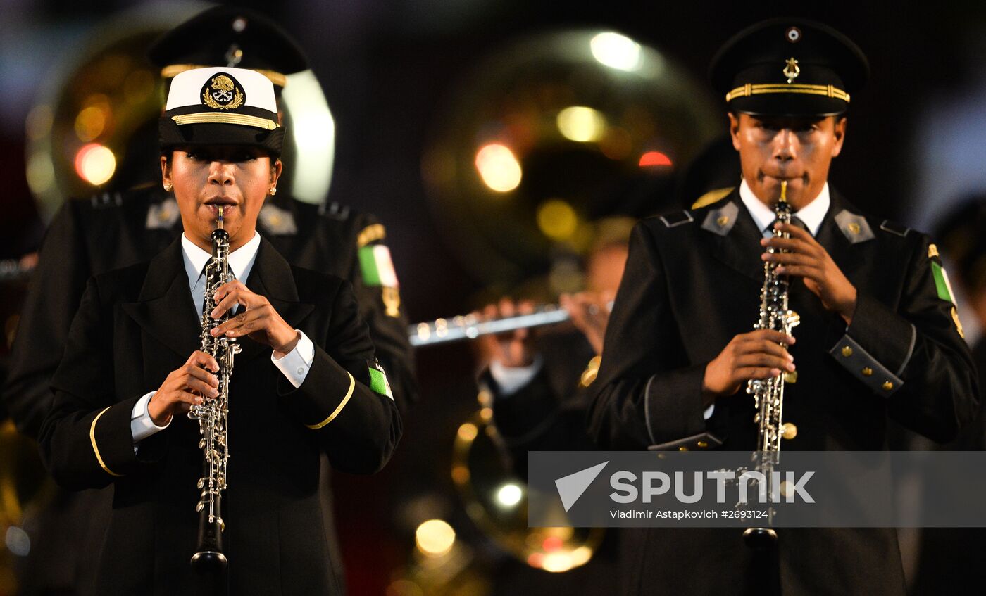 Final rehearsal of Spasskaya Tower festival's opening ceremony